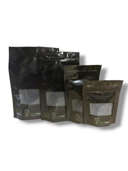 Preview: Original Grove Bags TerpLoc Beutel mit Sichtfenster 4er Set